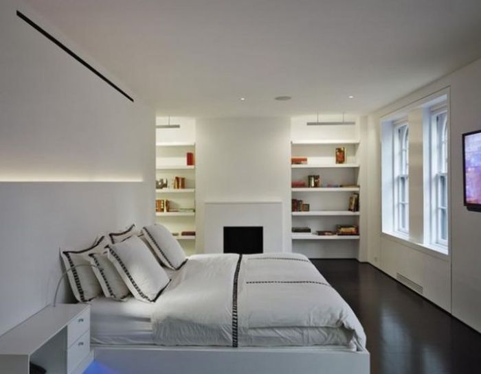 Minimalist Duplex — interior built by Benchmark Construction