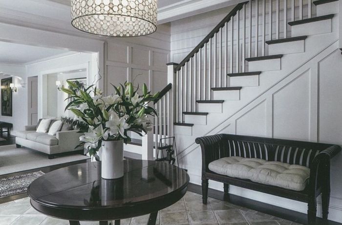 Pre-War Apartment — The stair hall